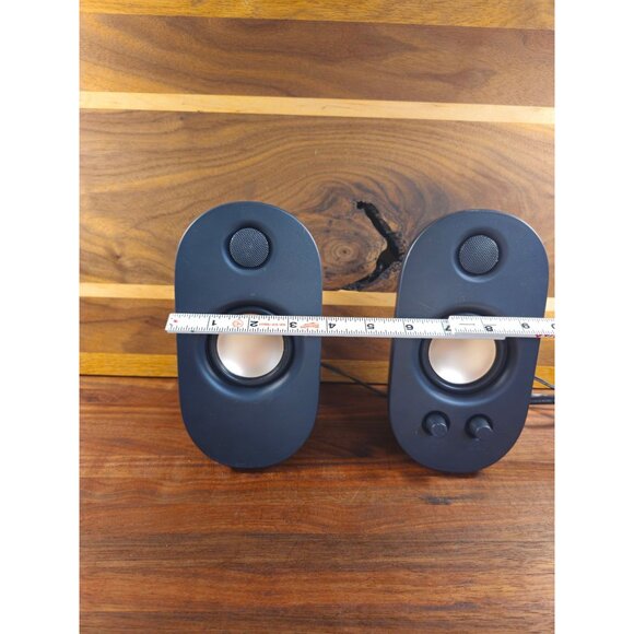 Surf Onn. PC Stereo Speakers With 3.5mm Input Jack & Bass Controls - Picture 5 of 11